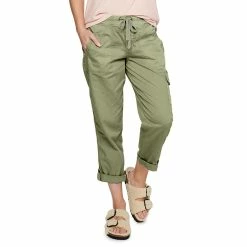 Alternative view of Petite Sonoma Goods For Life® Pull-On Utility Capri Pants