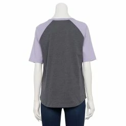 Women's Sonoma Goods For Life® Elbow Sleeve Baseball Graphic Tee 21 Women's Sonoma Goods For Life® Elbow Sleeve Baseball Graphic Tee -Cuddl Duds SHOP 5242399 ALT