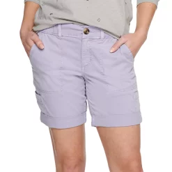 Alternative view of Women's Sonoma Goods For Life® Comfort Waist Utility Bermuda Shorts