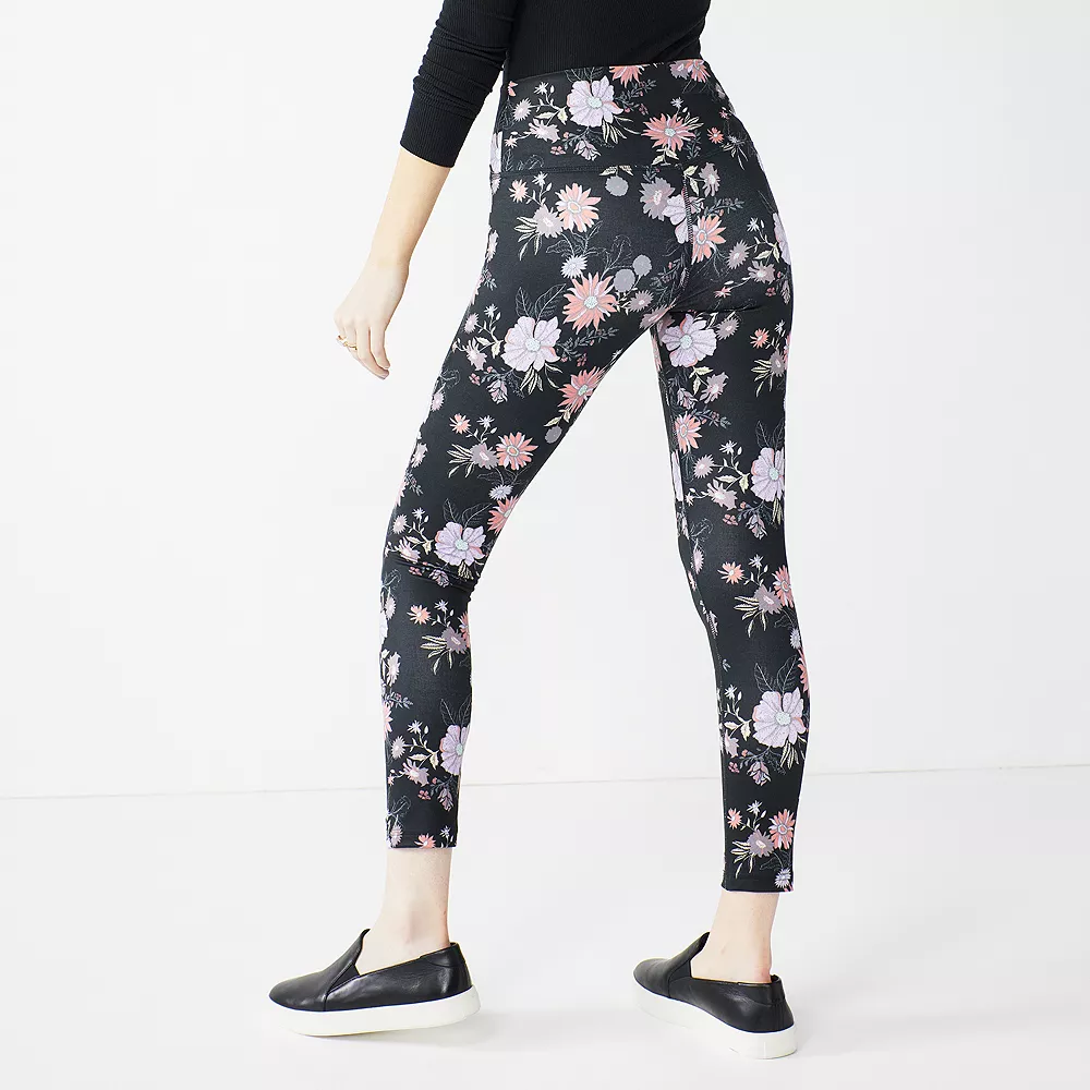 Juniors' SO® Sporty 7/8 Leggings with Crossover Waistband 9 Juniors' SO® Sporty 7/8 Leggings with Crossover Waistband - Image 9