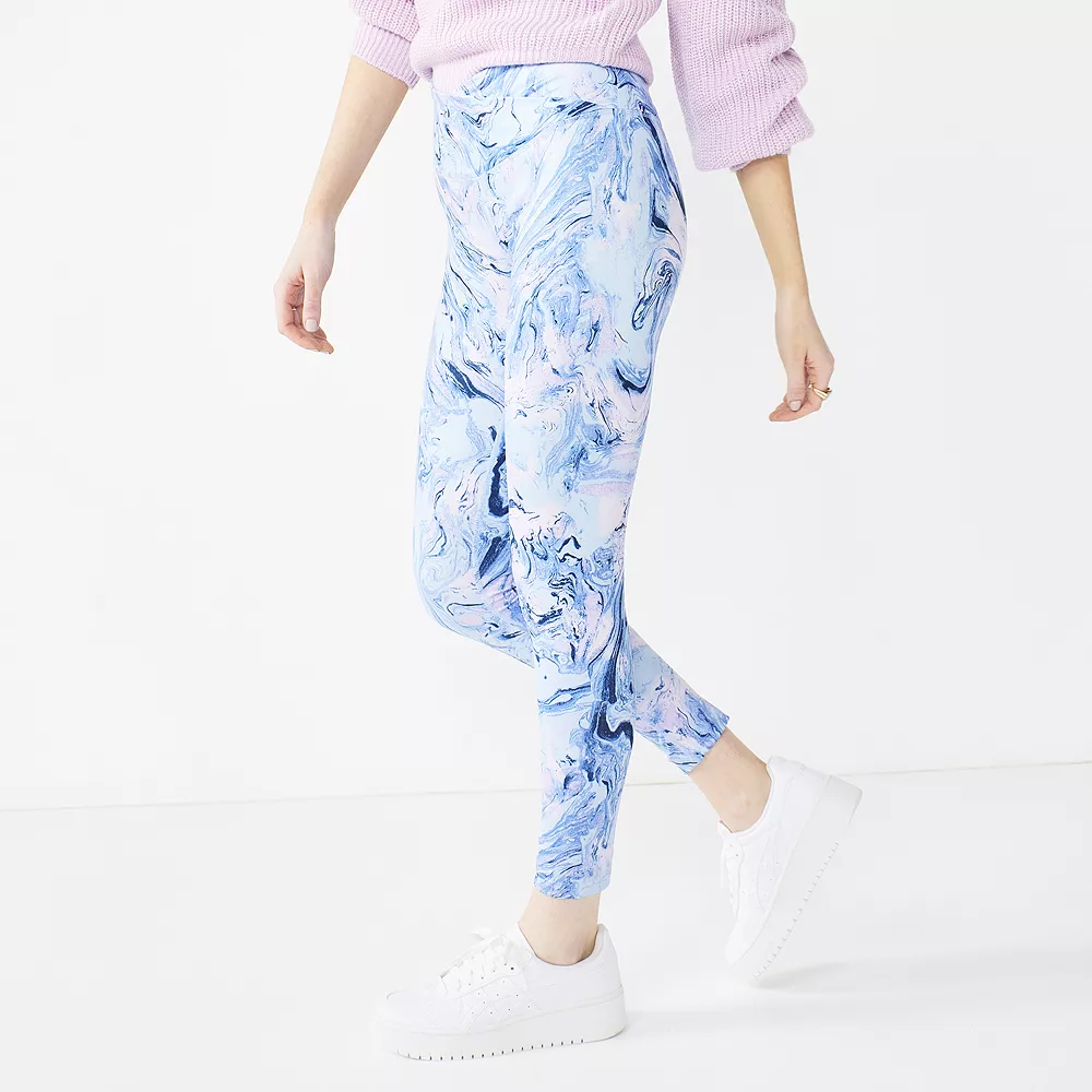 Juniors' SO® Sporty 7/8 Leggings with Crossover Waistband 1 Juniors' SO® Sporty 7/8 Leggings with Crossover Waistband