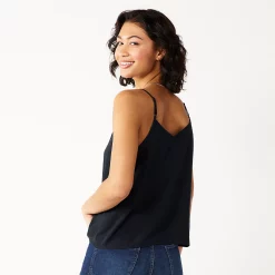Juniors' SO® Lace Trim Cami -Cuddl Duds SHOP 5245597 ALT