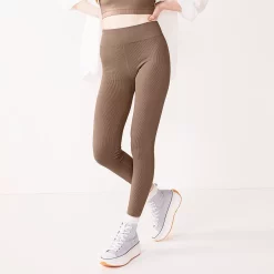 Alternative view of Juniors' SO® Seamless 7/8 Leggings