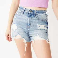 Alternative view of Juniors' SO® Super High Rise '90s Boyfriend Shorts