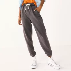 Juniors' SO® Favorite Jogger -Cuddl Duds SHOP 5268133 Black Wash