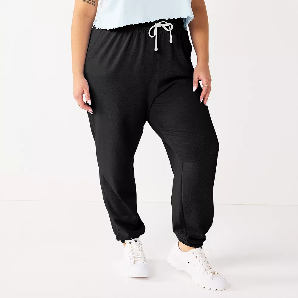 Juniors' Plus Size SO® Favorite Jogger 4 Juniors' Plus Size SO® Favorite Jogger - Image 4