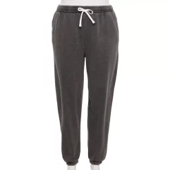 Juniors' Plus Size SO® Favorite Jogger 12 Juniors' Plus Size SO® Favorite Jogger -Cuddl Duds SHOP 5268199 Black Wash