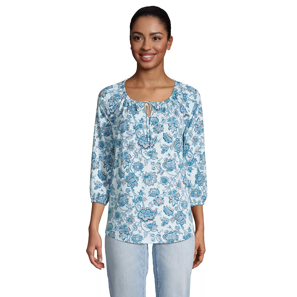 Women's Lands' End Peasant Tunic 1 Women's Lands' End Peasant Tunic