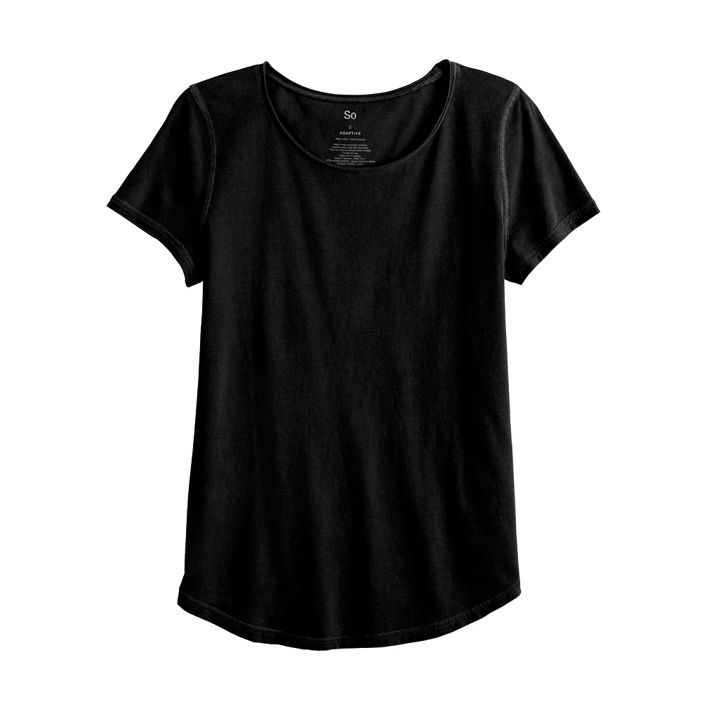 Juniors' SO® Adaptive Crewneck Tee 6 Juniors' SO® Adaptive Crewneck Tee - Image 6
