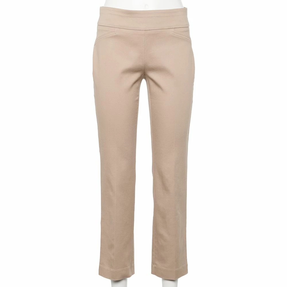 Petite Croft & Barrow® Effortless Stretch Pull-On Bootcut Pants 4 Petite Croft & Barrow® Effortless Stretch Pull-On Bootcut Pants - Image 4