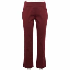 Petite Croft & Barrow® Effortless Stretch Pull-On Bootcut Pants 11 Petite Croft & Barrow® Effortless Stretch Pull-On Bootcut Pants -Cuddl Duds SHOP 5289078 Tanwy Port