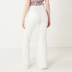 Alternative view of Juniors' SO® High-Rise Flare Pants