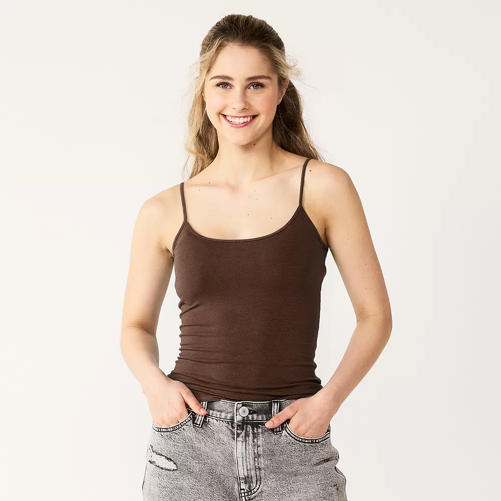 Juniors' SO® Scoopneck Cami 3 Juniors' SO® Scoopneck Cami - Image 3