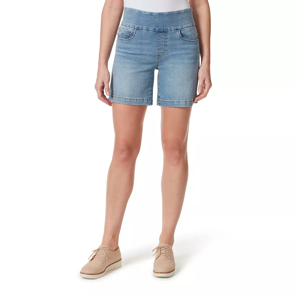 Women's Gloria Vanderbilt Amanda Pull-On Shorts 3 Women's Gloria Vanderbilt Amanda Pull-On Shorts - Image 3