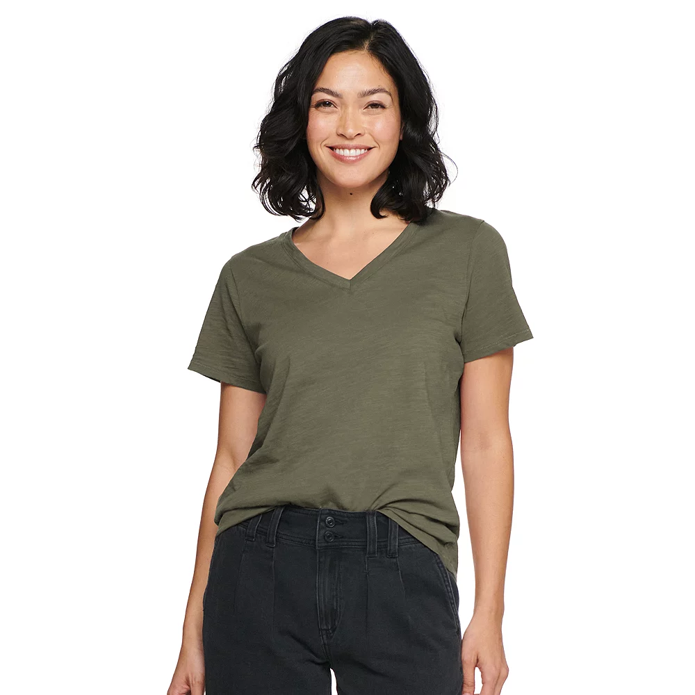 Women's Sonoma Goods For Life® Everyday V-Neck Tee 1 Women's Sonoma Goods For Life® Everyday V-Neck Tee