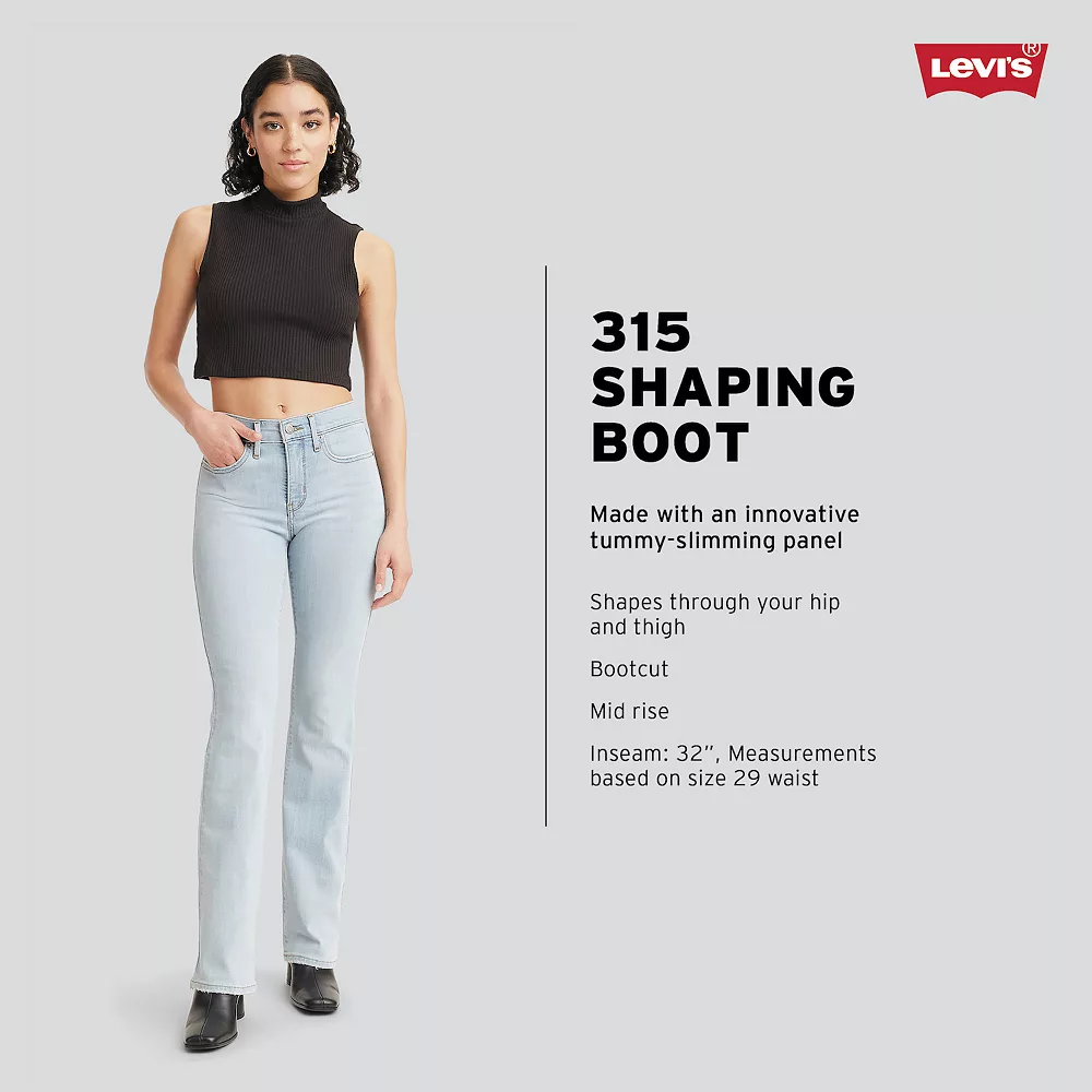 Women's Levi's® 315™ Shaping Bootcut Jeans 9 Women's Levi's® 315™ Shaping Bootcut Jeans - Image 9