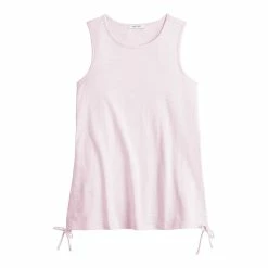 Women's Nine West Ruched Side Tank -Cuddl Duds SHOP 5493872 ALT5