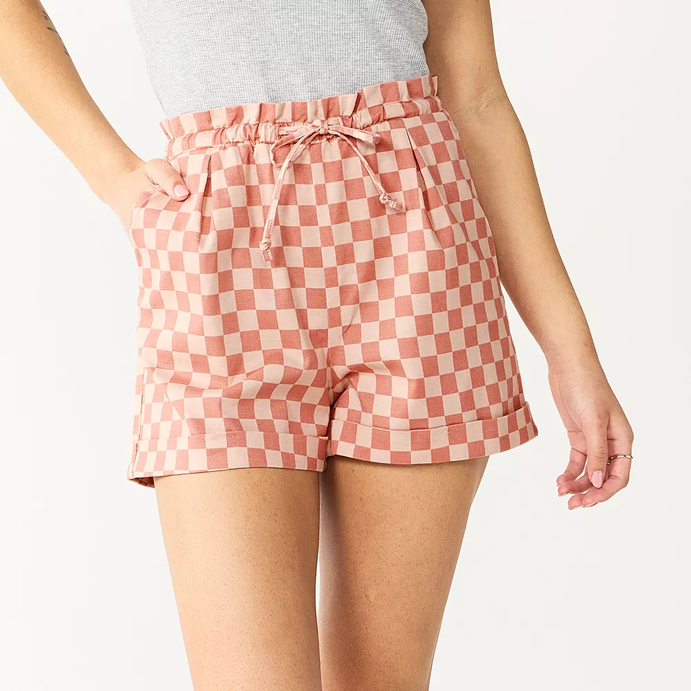Juniors' SO® Tie Waist Utility Shorts 2 Juniors' SO® Tie Waist Utility Shorts - Image 2