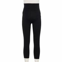 Maternity Sonoma Goods For Life® Over-The-Belly Cropped Leggings 5 Maternity Sonoma Goods For Life® Over-The-Belly Cropped Leggings -Cuddl Duds SHOP 5519721 ALT
