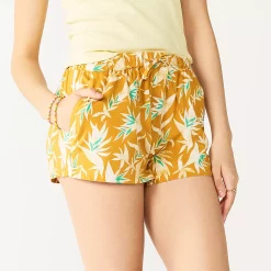 Alternative view of Juniors' SO® Drawstring Shorts