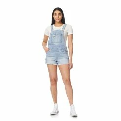 Juniors' WallFlower Insta Stretch Tomboy Shortalls