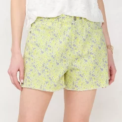 Alternative view of Women's LC Lauren Conrad High Rise Cut-Off Shorts