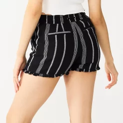 Juniors' SO® Ruffled Hem Dolphin Shorts -Cuddl Duds SHOP 5542963 ALT