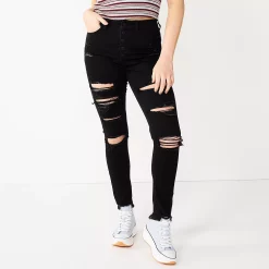 Alternative view of Juniors' SO® Curvy Super High-Rise Jeggings