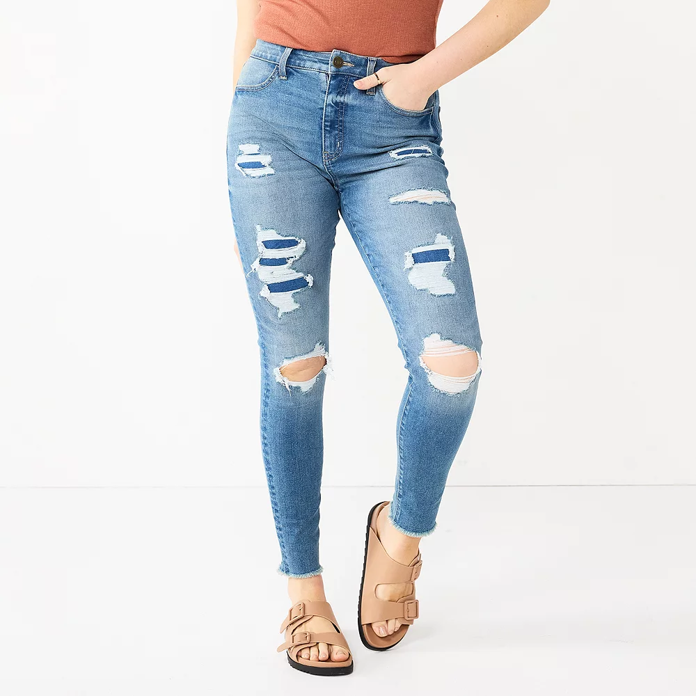 Juniors' SO® Curvy Super High-Rise Jeggings 4 Juniors' SO® Curvy Super High-Rise Jeggings - Image 4