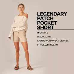 Women's Lee® Legendary Patch Pocket Shorts 17 Women's Lee® Legendary Patch Pocket Shorts -Cuddl Duds SHOP 5557174 ALT99