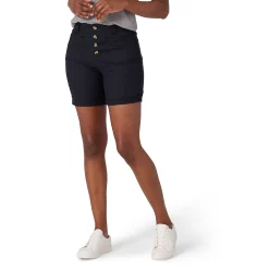 Women's Lee® Legendary Patch Pocket Shorts 13 Women's Lee® Legendary Patch Pocket Shorts -Cuddl Duds SHOP 5557174 Black