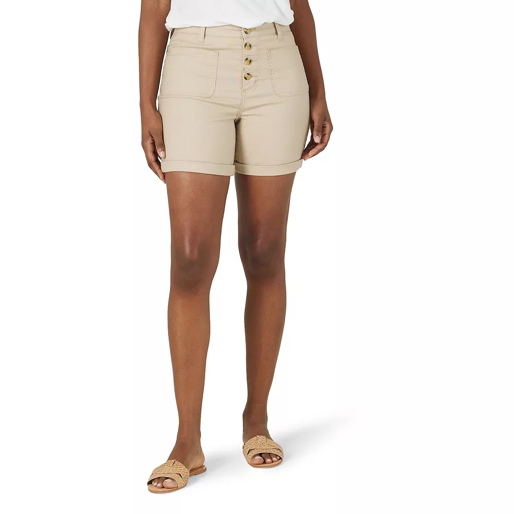 Women's Lee® Legendary Patch Pocket Shorts 2 Women's Lee® Legendary Patch Pocket Shorts - Image 2