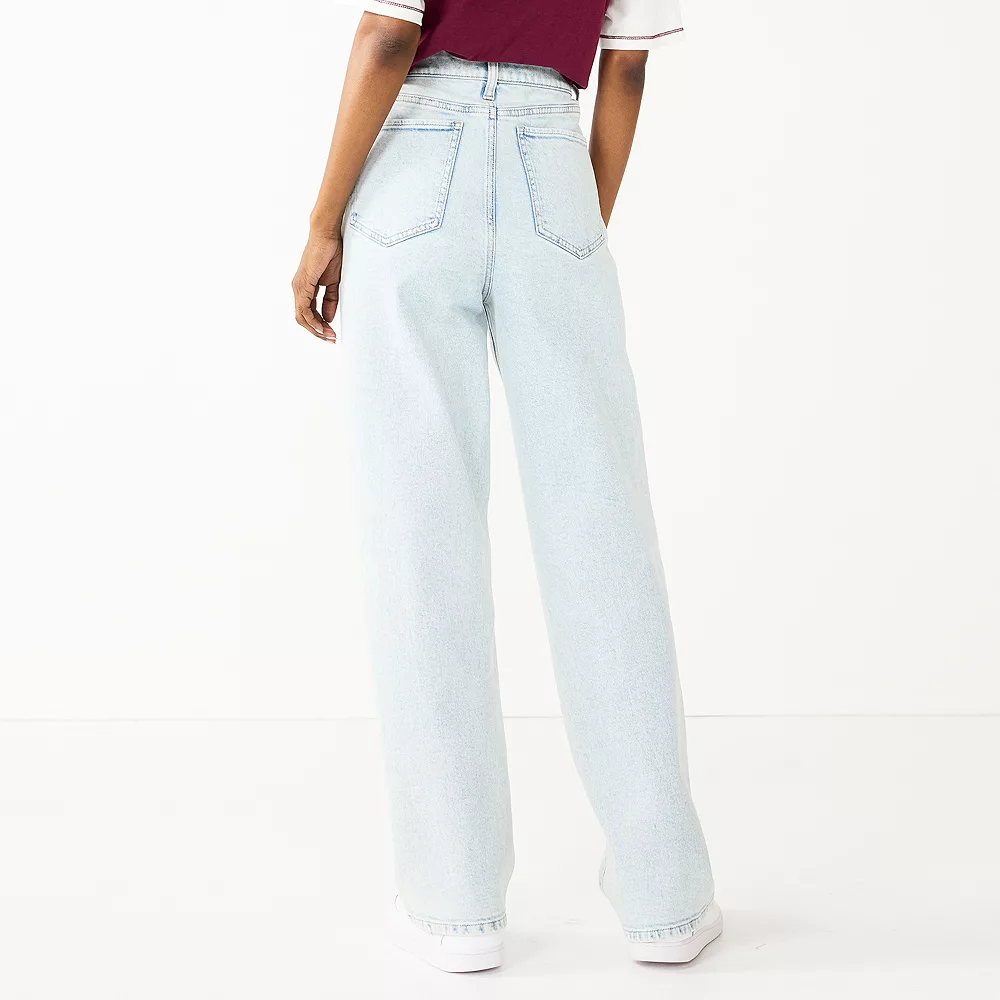 Juniors' SO® Super High-Rise Baggy Dad Jeans 5 Juniors' SO® Super High-Rise Baggy Dad Jeans - Image 5