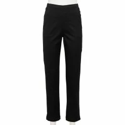 Petite Croft & Barrow® Classic Pull-On Jeans 9 Petite Croft & Barrow® Classic Pull-On Jeans -Cuddl Duds SHOP 5565445 Black Twill