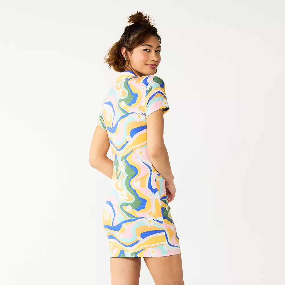 Juniors' SO® Ruched Button-Down Bodycon Dress 10 Juniors' SO® Ruched Button-Down Bodycon Dress - Image 10