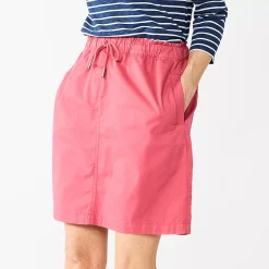 Petite Croft & Barrow® Utility Skirt