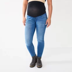Maternity Sonoma Goods For Life® Over-the-Belly Clean-Hem Jeggings