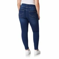 Juniors' Plus WallFlower High-Rise Sassy Ankle Jeggings -Cuddl Duds SHOP 5588848 ALT