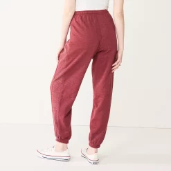 Juniors' SO® Oversized High-Rise Boyfriend Joggers -Cuddl Duds SHOP 5589288 ALT