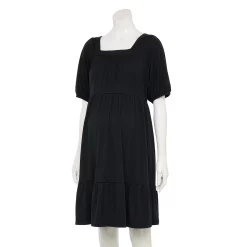 Alternative view of Maternity Sonoma Goods For Life® Squareneck Tiered Dress