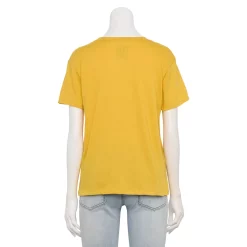 Alternative view of Juniors' Butterfly Graphic Tee