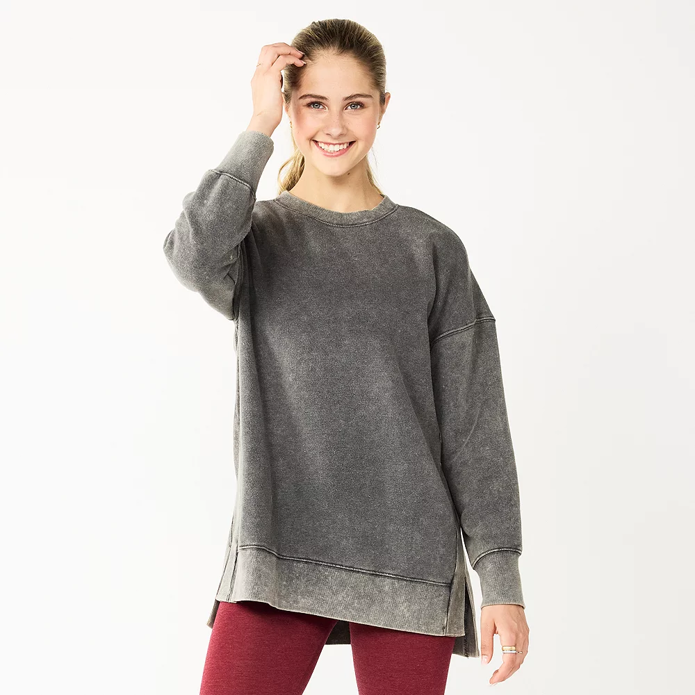 Juniors' SO® Oversized Weekend Tunic Pullover 6 Juniors' SO® Oversized Weekend Tunic Pullover - Image 6