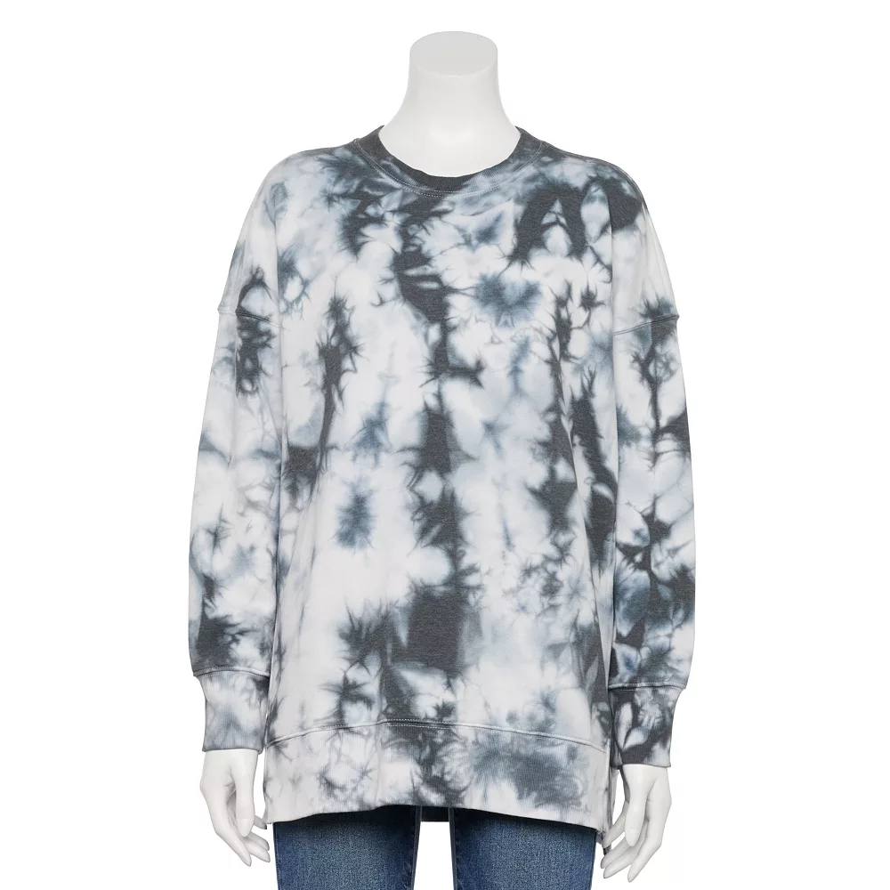 Juniors' SO® Oversized Weekend Tunic Pullover 1 Juniors' SO® Oversized Weekend Tunic Pullover