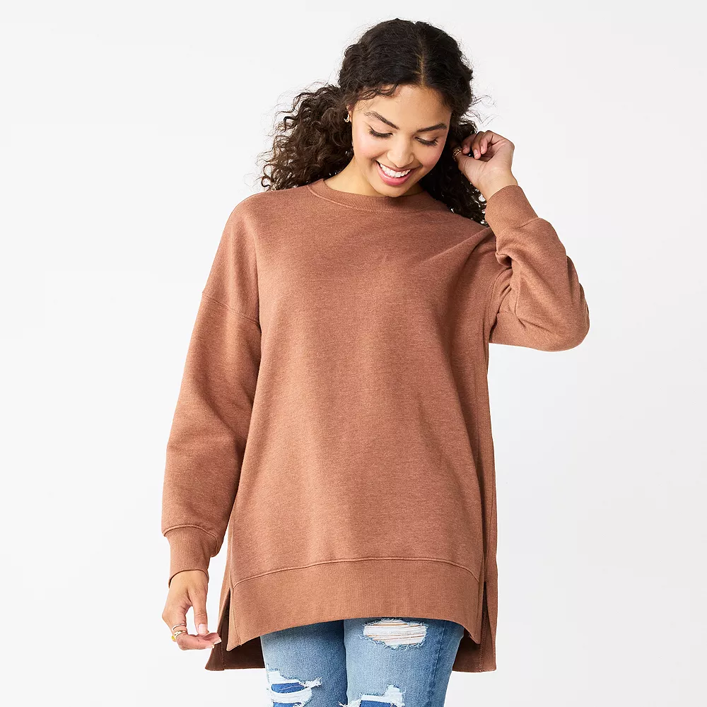 Juniors' SO® Oversized Weekend Tunic Pullover 7 Juniors' SO® Oversized Weekend Tunic Pullover - Image 7