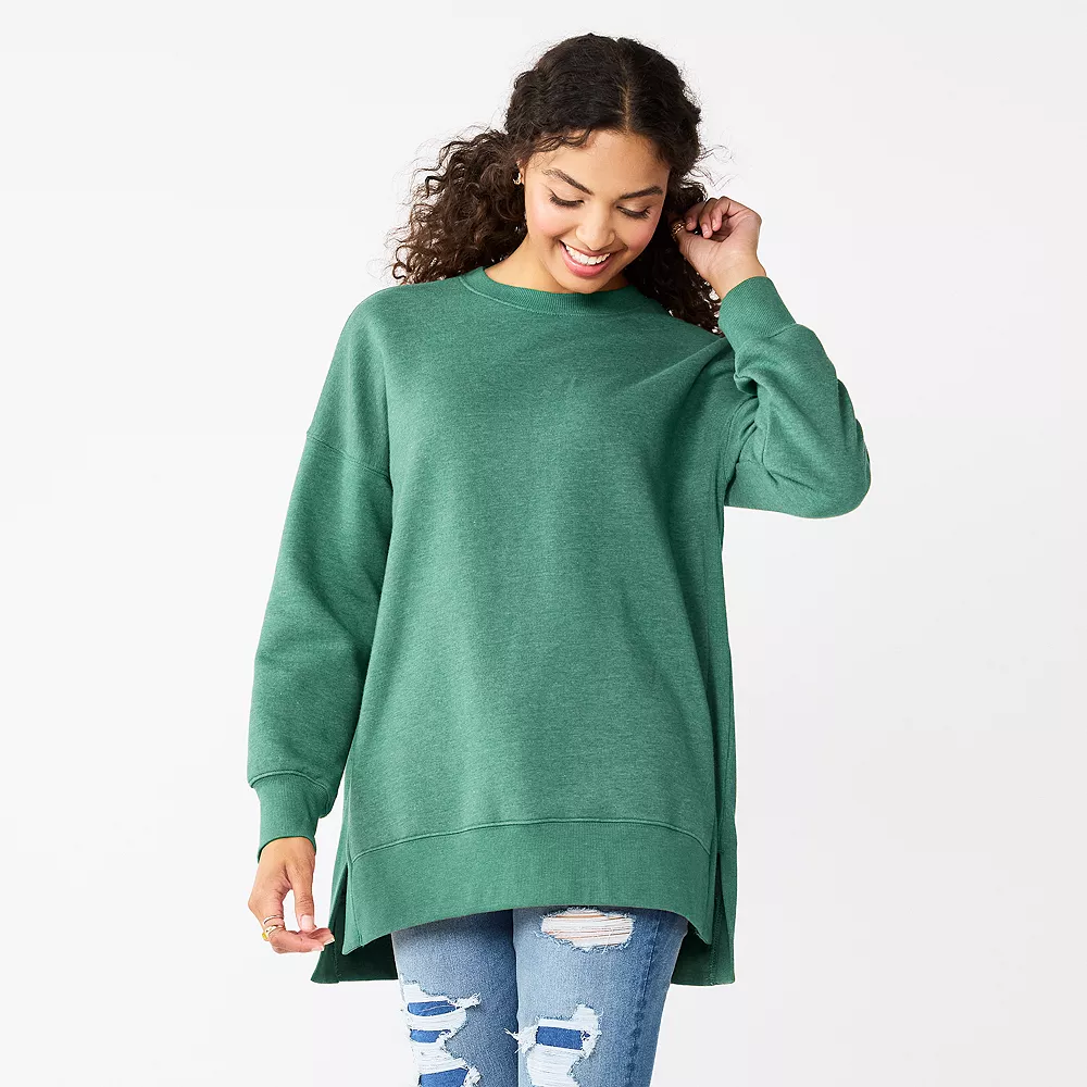 Juniors' SO® Oversized Weekend Tunic Pullover 9 Juniors' SO® Oversized Weekend Tunic Pullover - Image 9