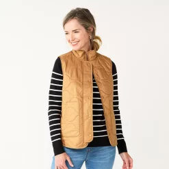 Women's Croft & Barrow® Quilted Vest