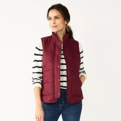 Alternative view of Women's Croft & Barrow® Quilted Vest