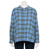 Juniors' SO® Plus Button Down Flannel
