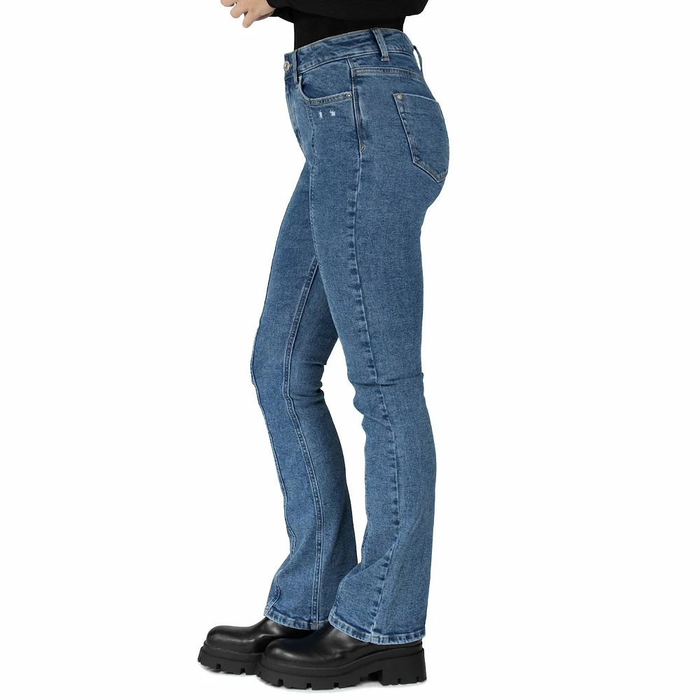Juniors' Indigo Rein High-Rise Bootcut Jeans 4 Juniors' Indigo Rein High-Rise Bootcut Jeans - Image 4