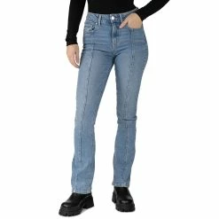 Alternative view of Juniors' Indigo Rein High-Rise Bootcut Jeans